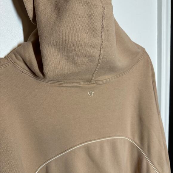 Nike x Nocta Men's Fleece CS Tan Matching Sweatsuit Hoodie Sweatpants Size XXL - Picture 8 of 16